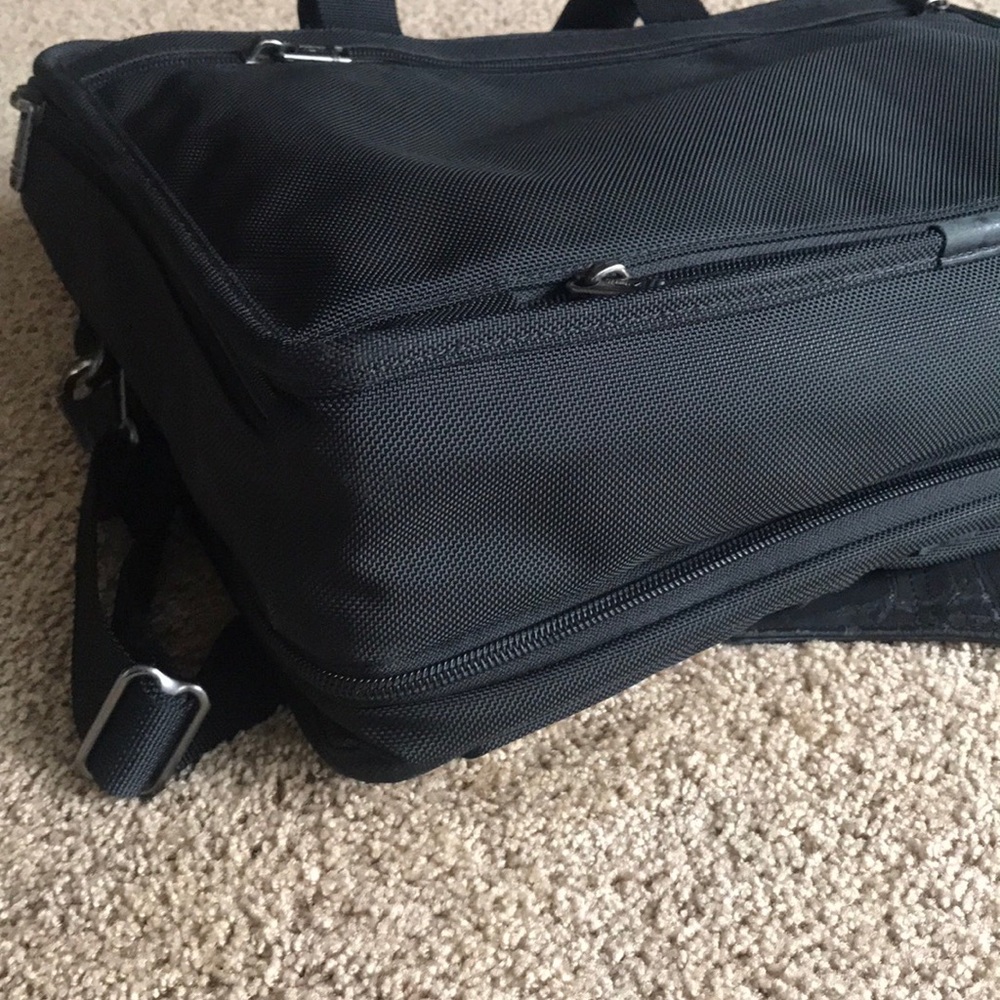 Tumi Alpha Nylon Computer Portfolio Briefcase Bag - image 2